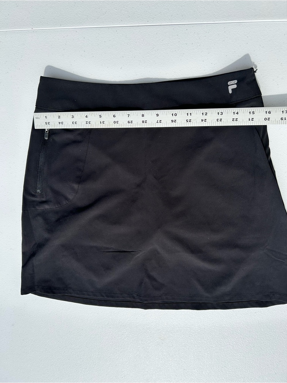 Fila Sport Black Athletic Skort Tennis Golf Skirt Size S - Picture 2 of 10